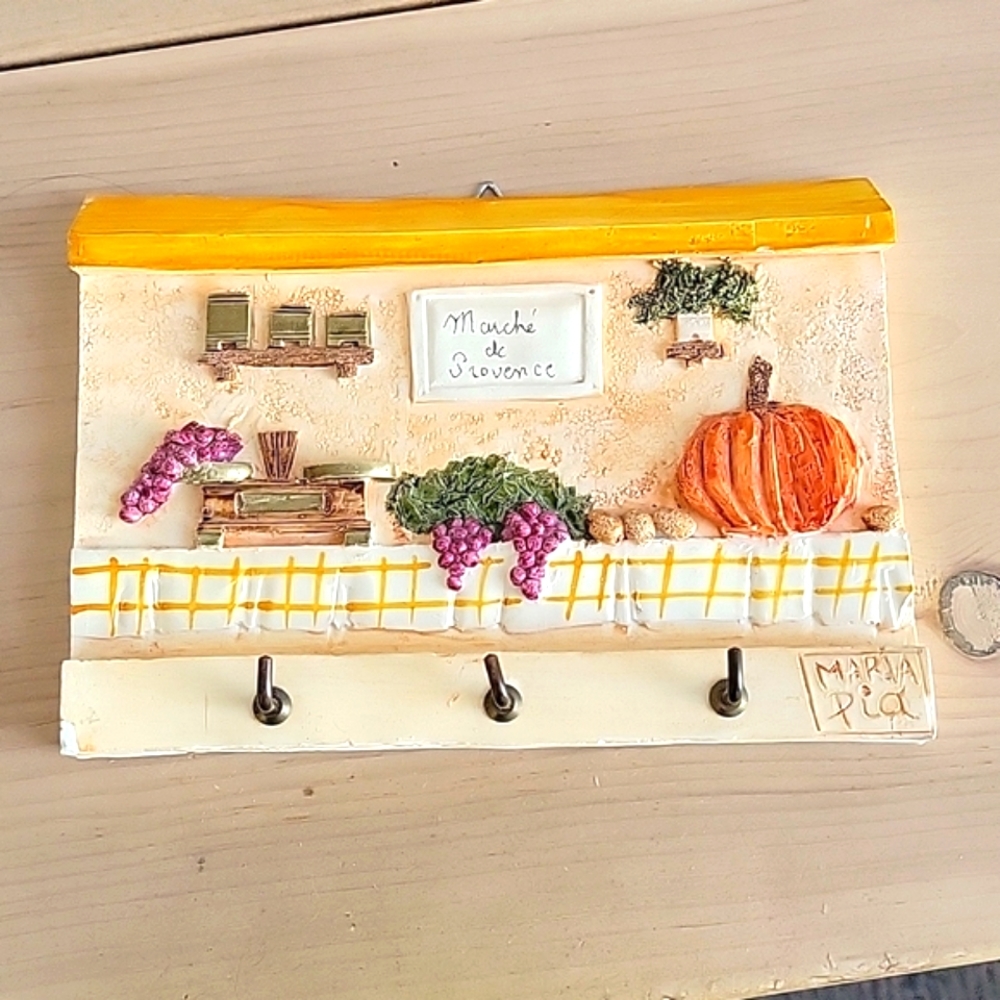 Maria Pia 1950's Pottery Key Holder